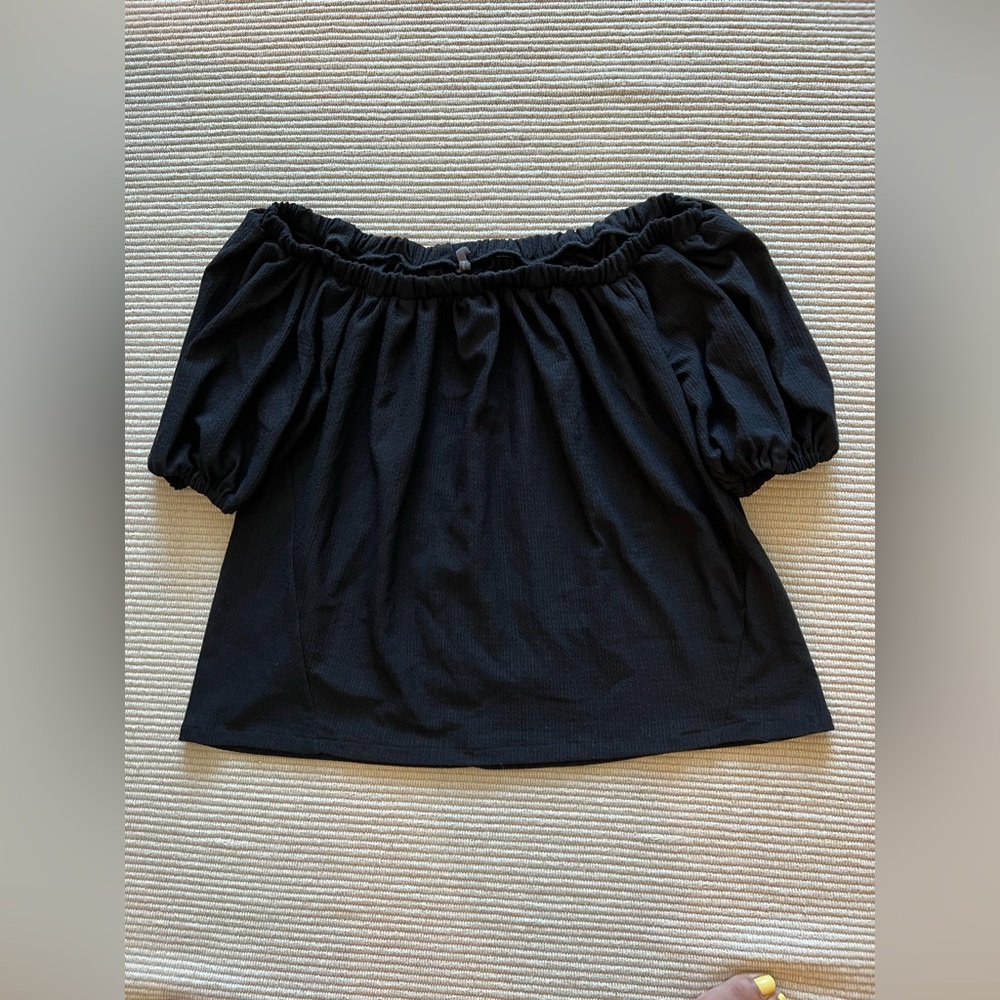 Anthropologie Black Top